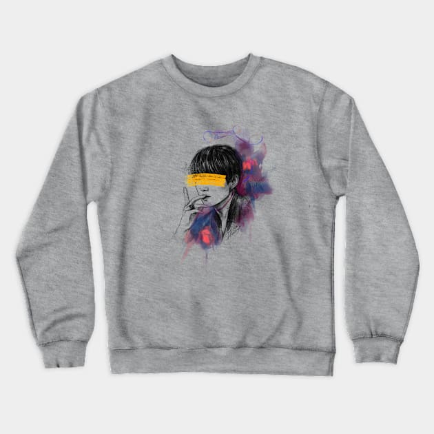 BTS Min Yoongi Crewneck Sweatshirt by EllenDrawings